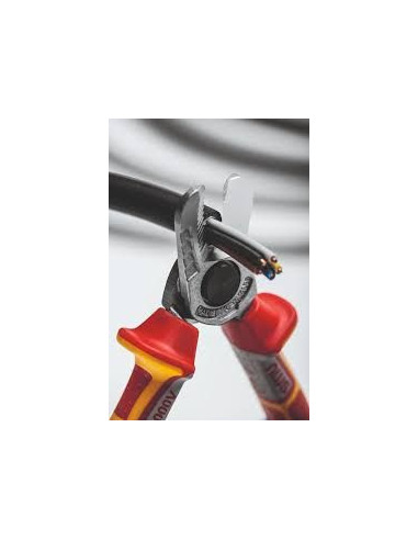 Cortador de cables eléctricos Al + Cu...