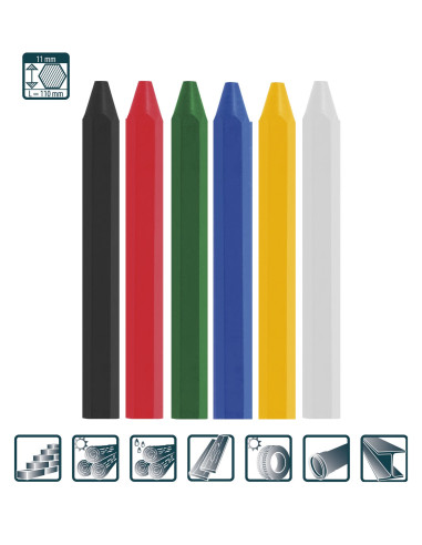 Marcador industrial crayon Classic...