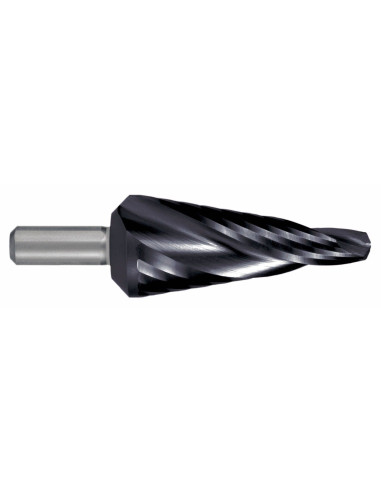 Broca cónica para chapa HSS-TiAIN con...