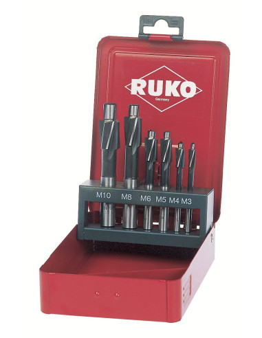 Juego de avellanadores planos HSS DIN...