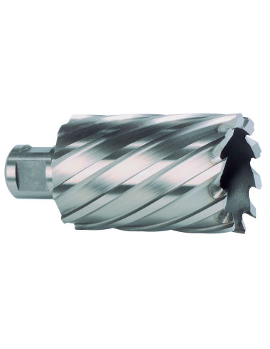 Broca hueca HSS con vástago Weldon y...