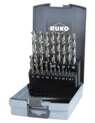 Juego de brocas helicoidales DIN 338...