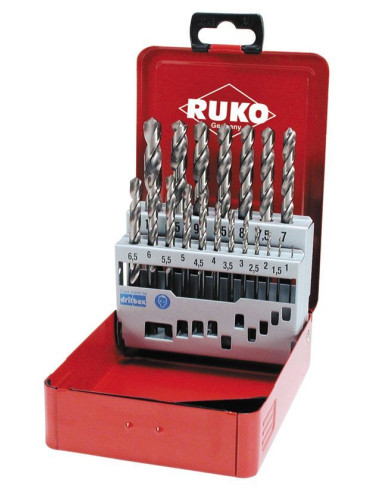 Juego de brocas helicoidales DIN 338...