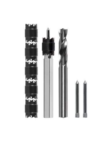 Juego de 9 piezas fresa para puntos...