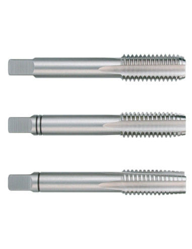 Juego de machos para roscar a mano M...