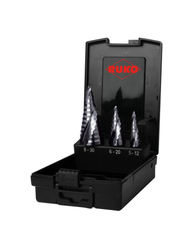 Juego de brocas escalonadas...