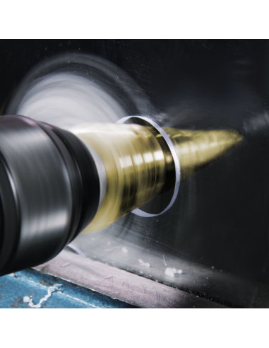 Juego de 3 brocas escalonadas HSS-TiN...