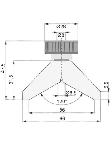 Puente para medidas de profundidad
