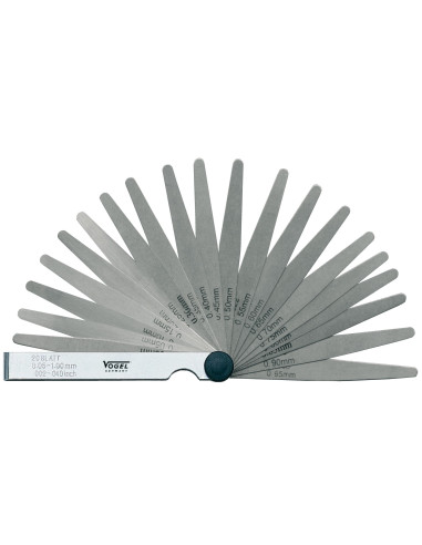 Juegos de galgas de espesores