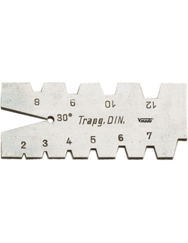 Patrón roscas trapezoidal