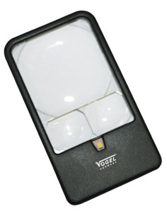 Lupa de bolsillo con LED
