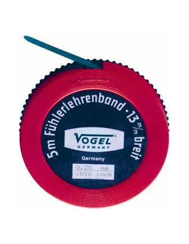 Rollo fleje calibrado 5 metros x 12,7 mm