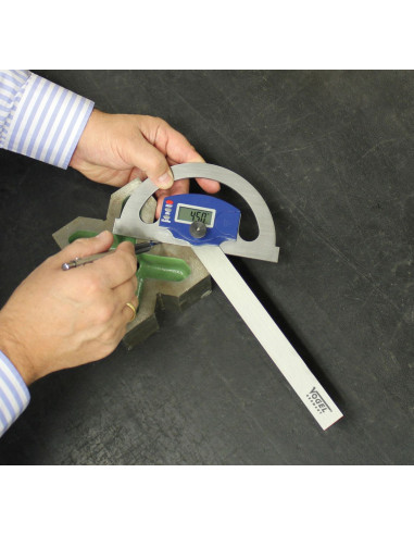 Transportador de ángulos electrónico...