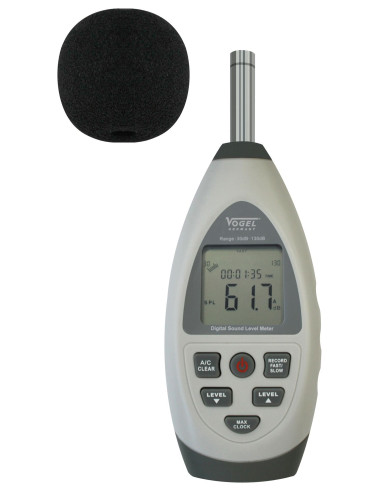 Medidor del nivel de sonido...