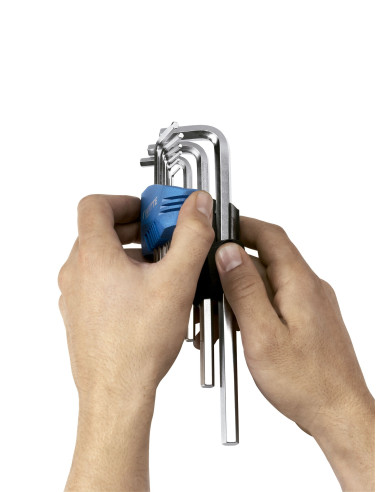 Juego de 9 llaves Allen largas