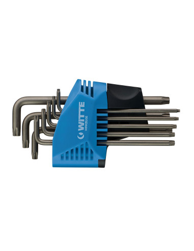 Juego de 8 llaves acodadas Torx