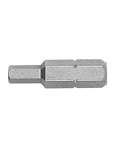 Punta hexagonal STANDARD guía 1/4" corta