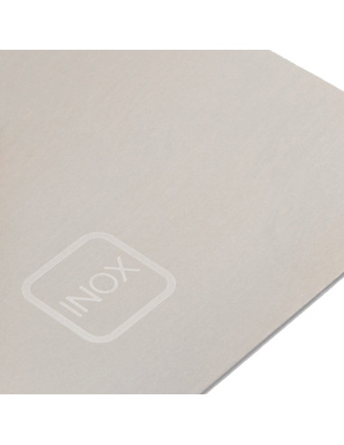 Llana recta inoxidable con mango...