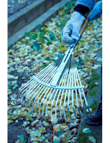 Escoba ajustable púa plana para...