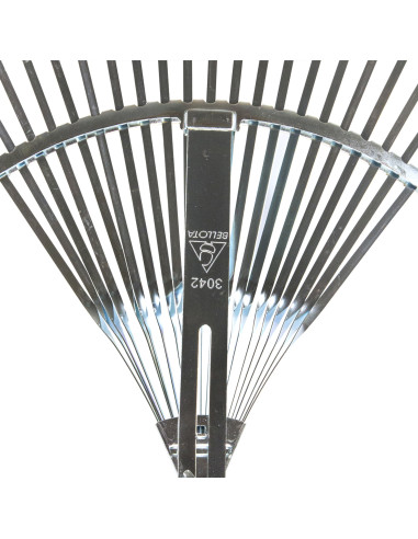 Escoba ajustable púa plana para...