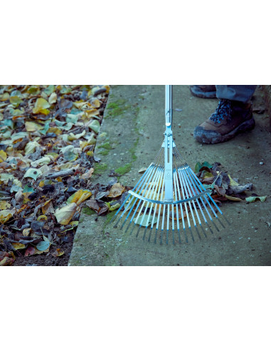 Escoba ajustable púa plana para...