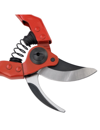 Tijeras de una mano, mango de acero...