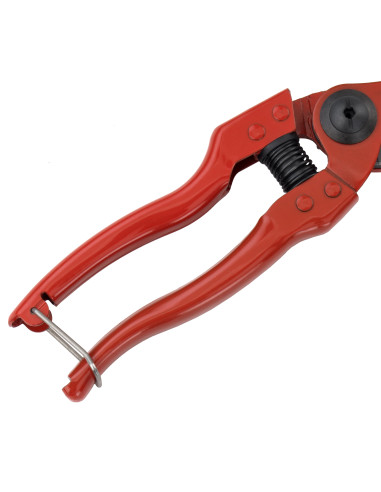 Tijeras de una mano, mango de acero...