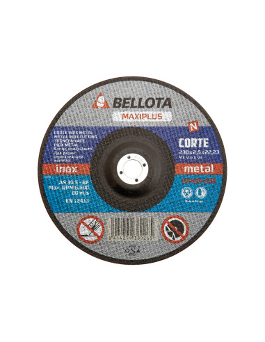 Disco abrasivo maxiplus para corte...