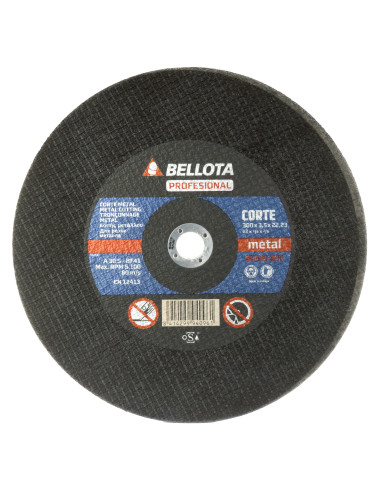 Disco abrasivo profesional para corte...