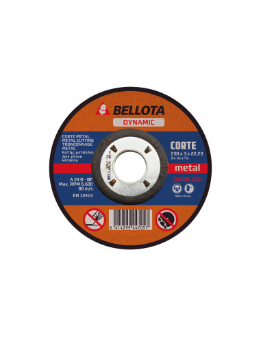 Disco abrasivo dynamic para corte...