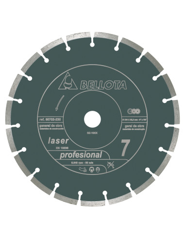 Disco diamante segmentado general de...