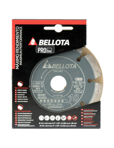 Disco diamante segmentado general de...