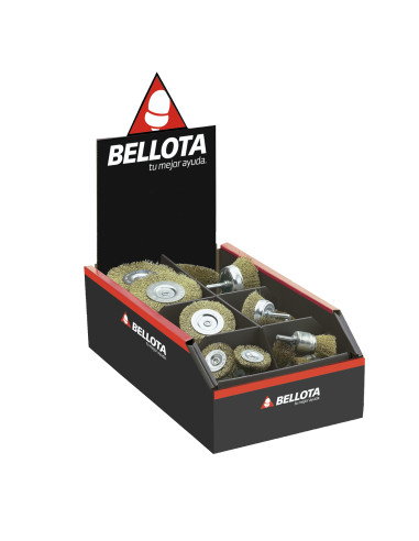 Expositor de cepillos con perno:...