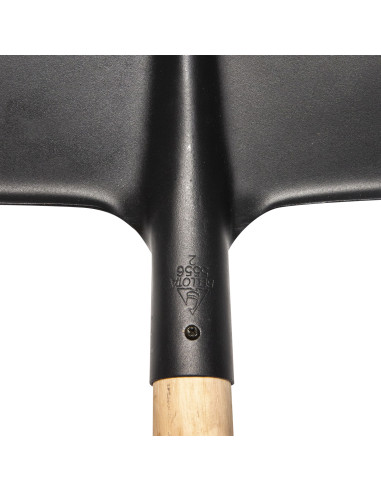 Pala punta redonda con mango recto...