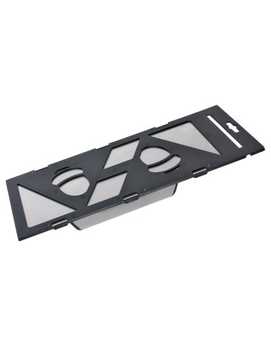 Llana recta inoxidable y afilada con...