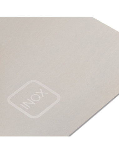 Llana recta inoxidable con mango...