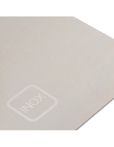 Llana recta inoxidable con mango...