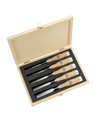 Kit formones con mango madera / 8910