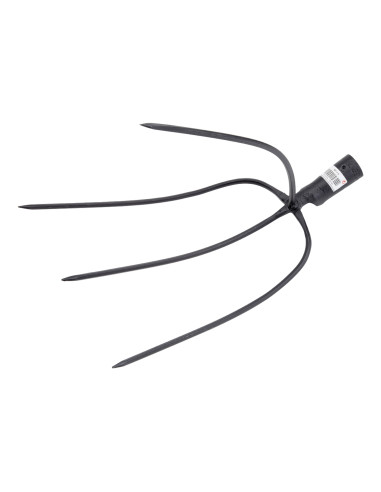 Horca forjada de 3 púas más púa...