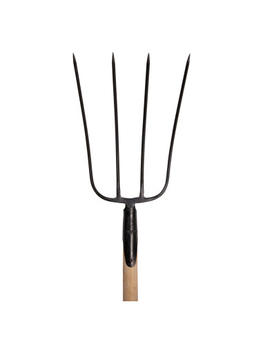 Horca forjada de 4 púas para recoger...