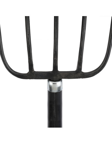 Horca forjada de 5 púas para recoger...