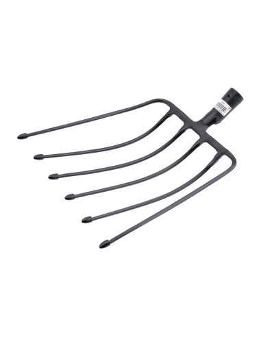 Horca forjada de 6 púas para trabajar...