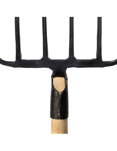 Horca forjada de 6 púas para trabajar...