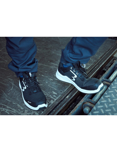 Zapatilla de seguridad Running Blanco...