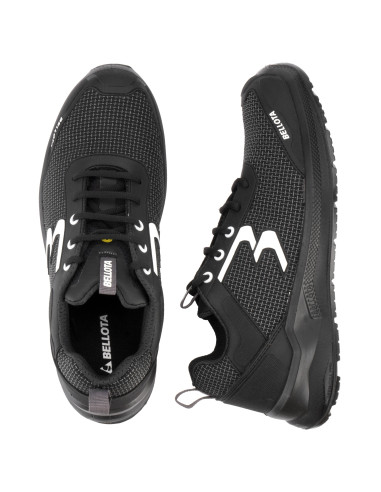 Zapatilla de seguridad Running Negro...