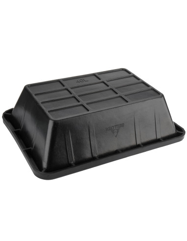 Gaveta de caucho 40 litros negra /...