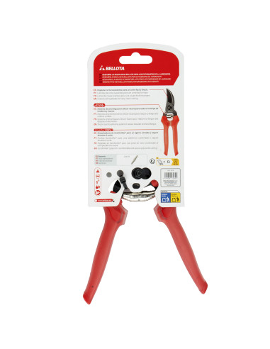 Tijera de una mano bypass mangos...