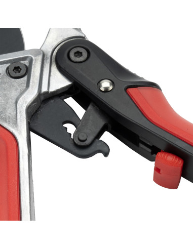 Tijera de una mano Ratchet mangos...