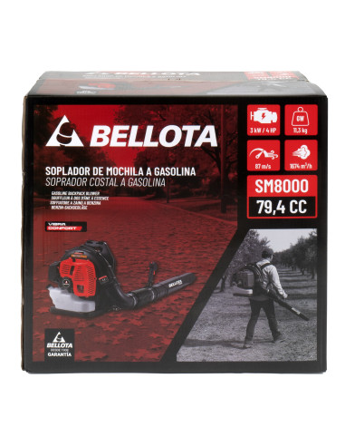 Soplador de mochila a gasolina 79,4...