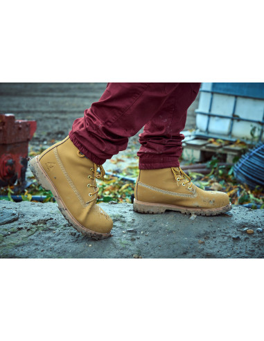 Bota construcción Camel Impermeable...